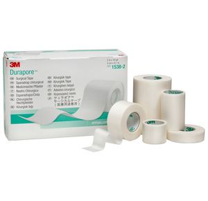 3M Medipore H Surgical Tape - Cloth, Water Resistant, 1 inch x 10 Yards, White, Non-Sterile, 24 Count
