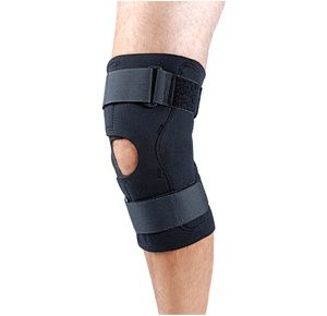 Ovation Medical Neoprene Hinged Knee Support With Anterior Closure