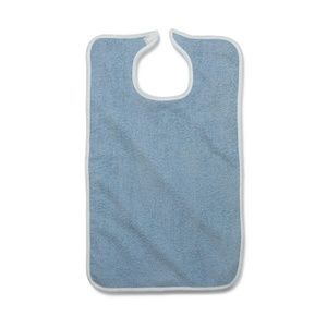 Medline Terry Cloth Clothing Protector With Hook and Loop Closure