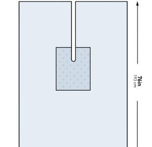 McKesson Orthopedic U-Drape