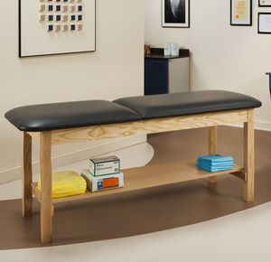 Clinton ETA Classic Series Treatment Table with Shelf
