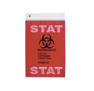 Rd Plastics Stat Printed 3-Wall No-Flap Reclosable Bag