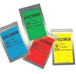 Action Bag Color Specimen Bag