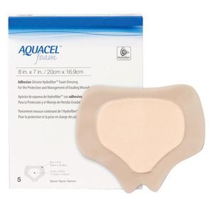 Convatec Aquacel Film Backing Silicone Foam Dressing