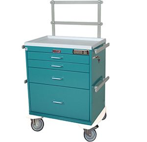 Harloff Six Drawer Monitor Cart