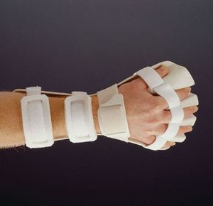 Rolyan Anti-Spasticity Ball Splint with Slot and Loop Strapping