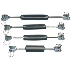 Turnbuckles With Heavy-Duty Steel Screws