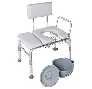Graham Field Padded Commode Transfer Bench