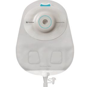Coloplast SenSura Mio One-Piece Soft Convex Standard Cut-To-Fit Midi Opaque Urostomy Pouch