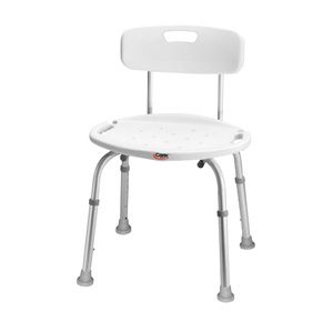 Carex Adjustable Bath and Shower Seat with Back