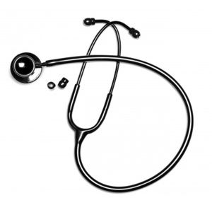 Graham-Field Panascope Deluxe Dual Head Stethoscope- Midnight Black