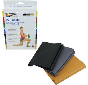 Sup-R Band Latex Free Difficult Exercise Band PEP Pack