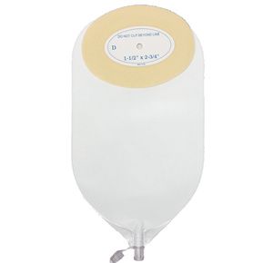 Nu-Hope NuFlex Oval One Piece Urinary Trim-to-Fit Ostomy Pouch