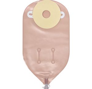 Nu-Hope Classic-Round One Piece Urinary Nu-Barr Precut Ostomy Pouch