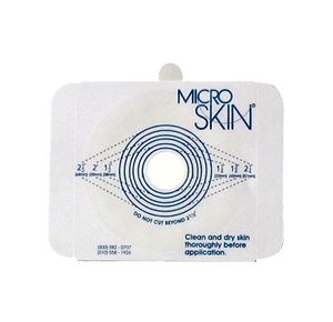 Cymed MicroSkin Two-Piece Large Cut-to-Fit Skin Barrier