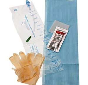 Rusch MMG Closed System Intermittent Catheter Kit - Coude Tip