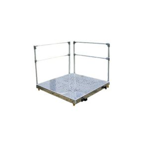 Roll-A-Ramp Aluminum Platform Kit