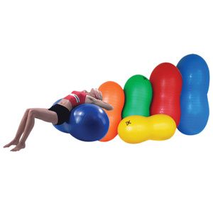 CanDo Inflatable Exercise Saddle Rolls