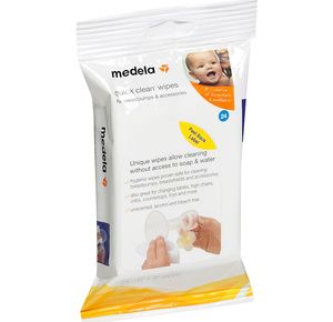 Medela Quick Clean Breast Pump and Accessory Wipes