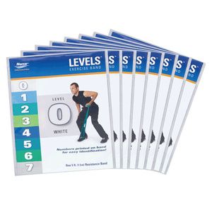 North Coast Medical Exercise Band Single Pack
