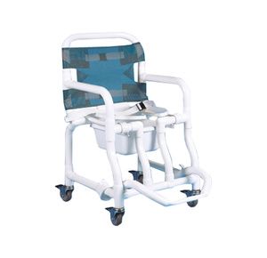 Duralife Deluxe Open Front Shower And Commode Chair