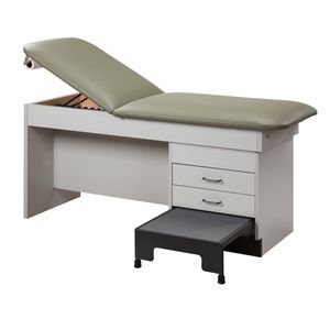 Clinton 9402 Manual Back Treatment Table with Integral Step Stool
