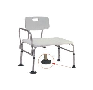 Rose Healthcare Bath Transfer Bench With Molded Seat And Back Panels