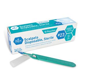 MedPride Disposable Stainless Sterile Scalpel