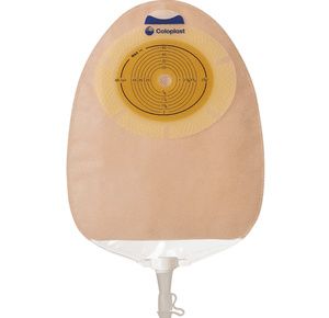 Coloplast SenSura Xpro Soft One-Piece Flat Extended Wear Pre-Cut Maxi Opaque Urostomy Pouch