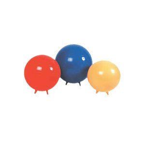 CanDo Inflatable Exercise Ball With Stability Feet