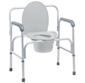 Graham-Field Lumex Bariatric Three-In-One Aluminum Commode