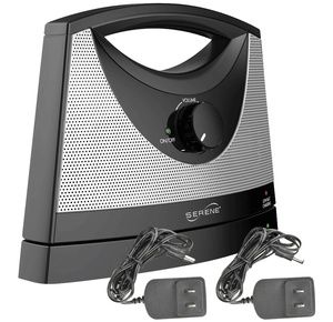 Serene Innovations TV SoundBox Wireless TV Speaker With Two A/C Adapters