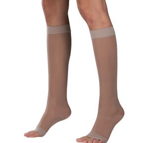 Truform Lites Closed Toe Knee High 15-20mmHg Therapeutic Compression Stockings