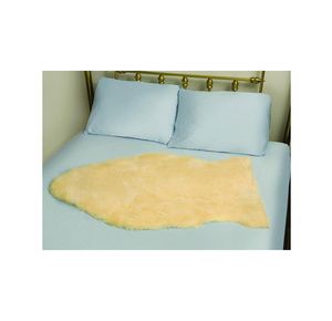 Mabis DMI Deluxe Natural Sheepskin Bed Pad