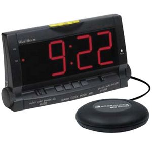 Clarity Wake Assure Alarm Clock with Bed Vibrator