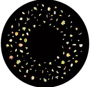 Fall Leaf Abstract Effect Wheel