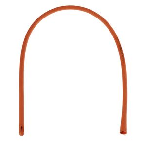Rusch Robinson Red Rubber Latex Intermittent Catheter - Sterile