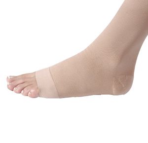 BSN Jobst Relief Large Open Toe Thigh High 20-30 mmHg Firm Compression Stockings