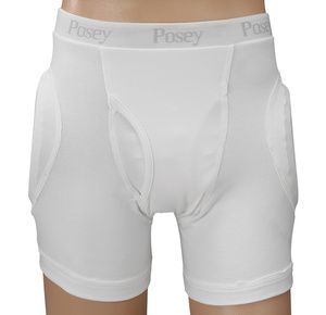 Posey Hipsters Male Fly Brief with High Durability Poron Removable Pad