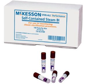 Mckesson Performance Sterilization Biological Indicator Vial Steam