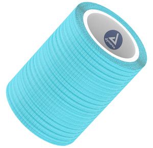 Dynarex Sensi-Wrap Self-Adherent Bandage Rolls - Light Blue