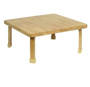 Childrens Factory Angeles Square Naturalwood Table Top