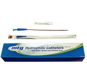 MTG Hydrophilic Coude Tip Intermittent Catheter