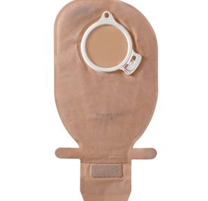 Coloplast Assura Two-Piece Flat Cut-To-Fit Maxi Opaque Drainable Pouch With Clamp