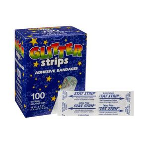 Glitter Stat Strip Design Adhesive Strip