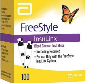 FreeStyle Insulinx Blood Glucose Test Strip