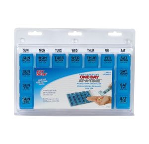 One-Day-At-A-Time 7 Day 4 Dose Pill Organizer