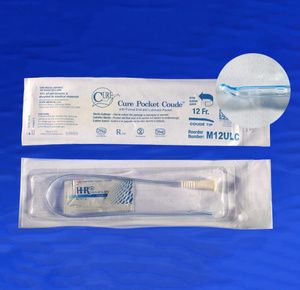 Buy Cure Male U-Shaped Pocket Catheter - 16 Inches - Coude Tip