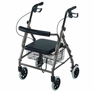 Mabis DMI Ultra Lightweight Aluminum Rollator