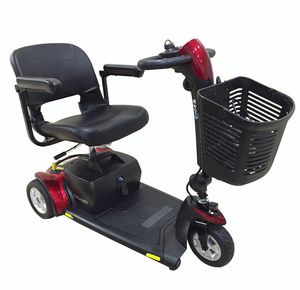 Pride Go-Go Sport Three Wheel Travel Mobility Scooter